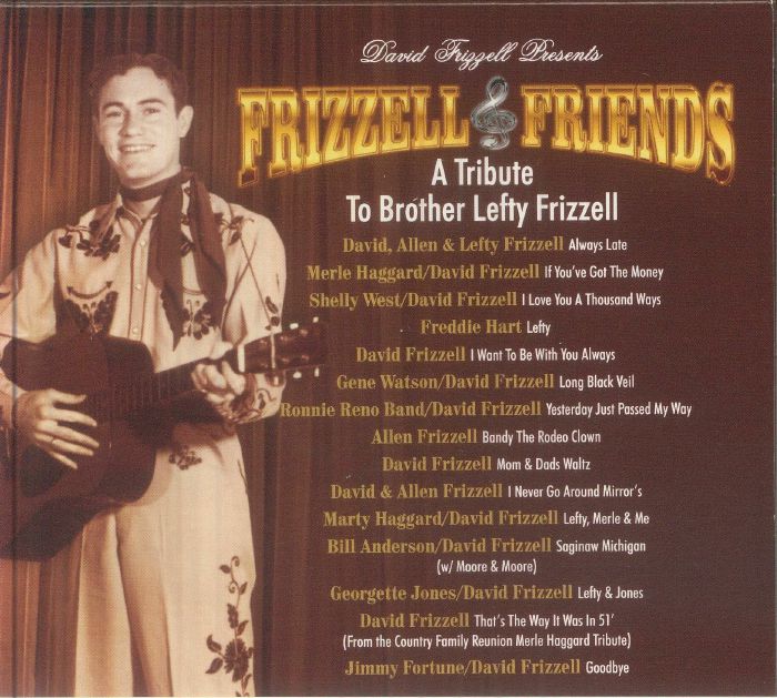 A Tribute to Brother Lefty Frizzell - CD CD cover