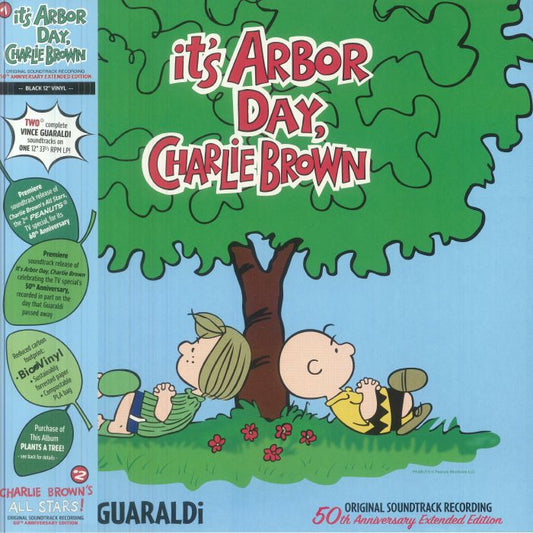 It's Arbor Day Charlie Brown Soundtrack - 50th Anniversary Bio Vinyl LP vinyl record cover