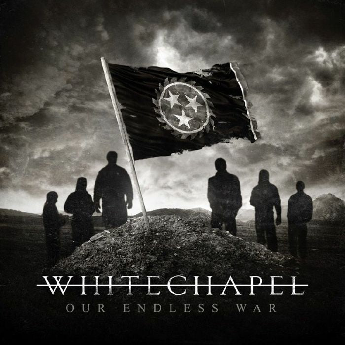 Our Endless War - Silver White Black Merged Vinyl LP vinyl record cover