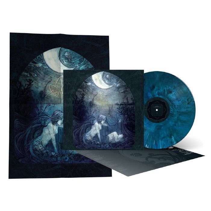Ecailles De Lune - Blue Marbled Vinyl LP vinyl record cover
