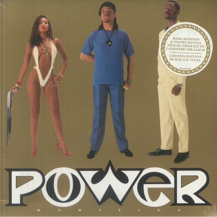 Power Rarities - Limited Edition Black Ice Vinyl LP vinyl record cover