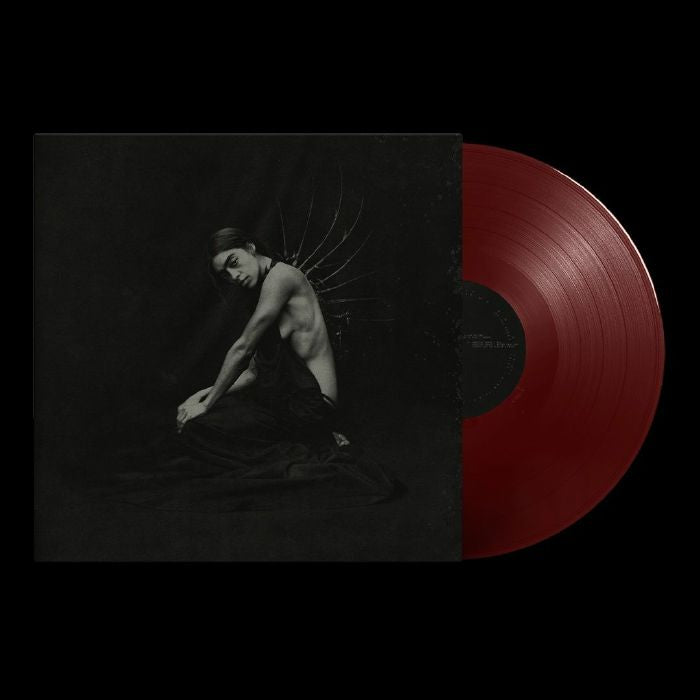 So Help Me God - Limited Edition Clear Brick Red Vinyl LP vinyl record cover