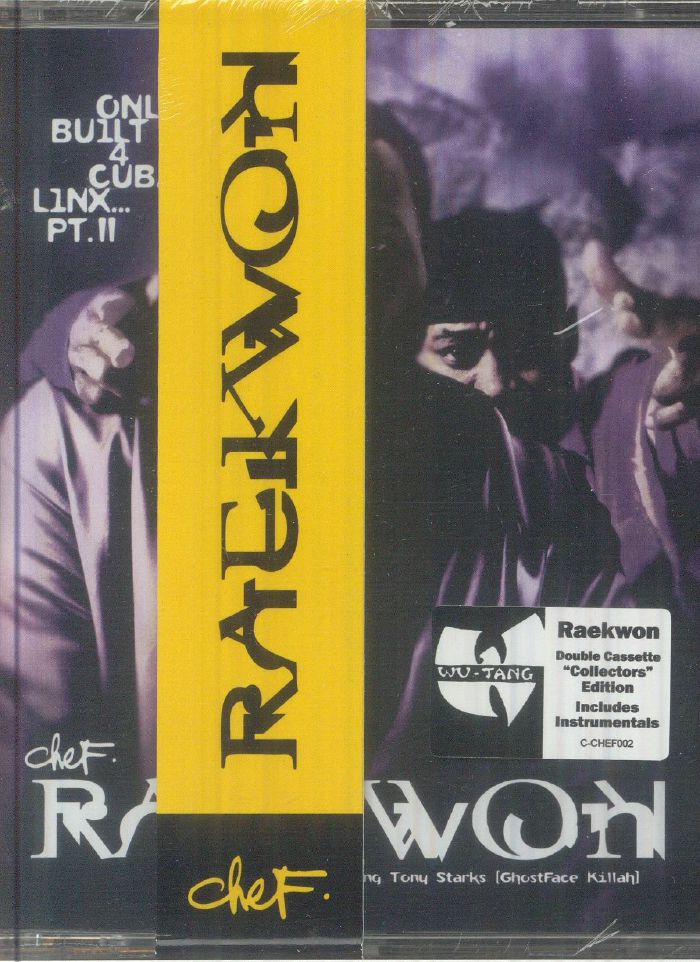 Only Built 4 Cuban Linx Pt II - 2x Cassette audio cassette cover