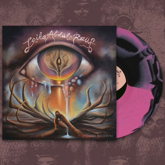 Andros Insidium - Pink & Black Vinyl LP vinyl record cover