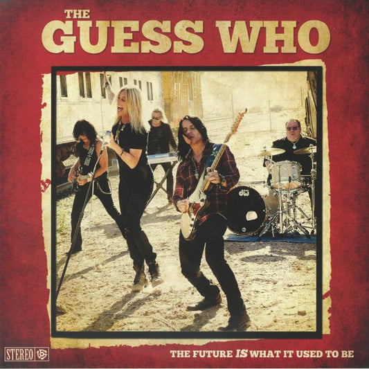 The Future Is What It Used To Be - Red Vinyl LP vinyl record cover