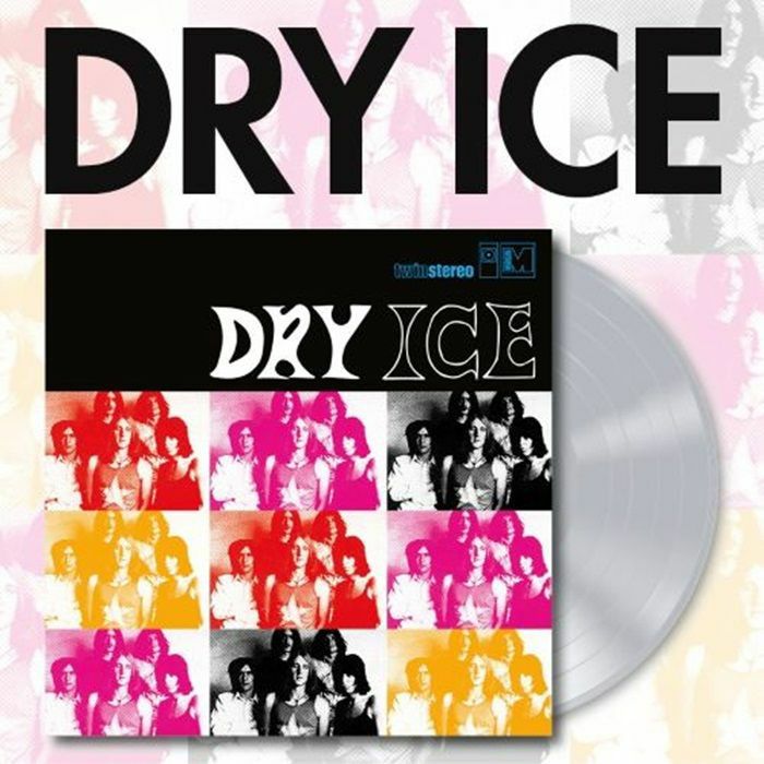 Dry Ice - Remastered Clear Vinyl LP vinyl record cover