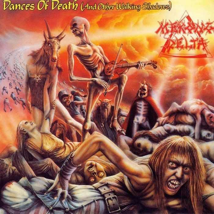 Dances Of Death & Other Walking Shadows - Limited Edition Orange Vinyl LP vinyl record cover