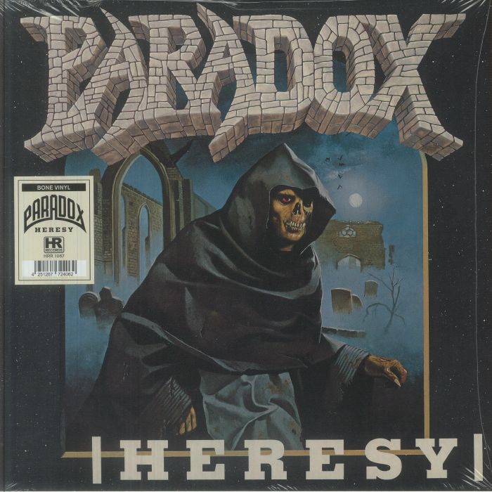 Heresy - Limited Edition Bone Vinyl LP vinyl record cover