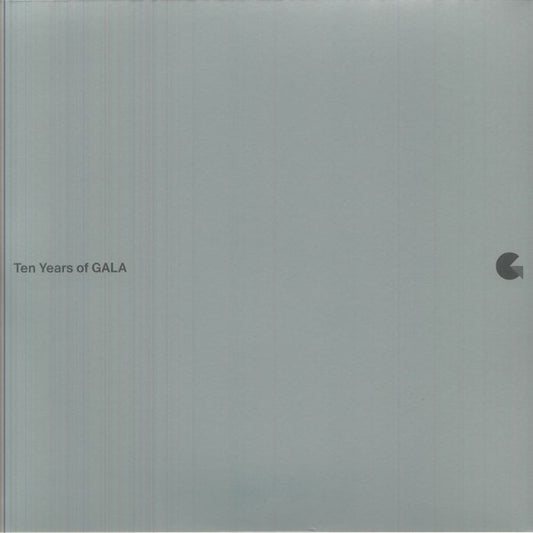 Ten Years Of Gala - 2xLP vinyl record cover