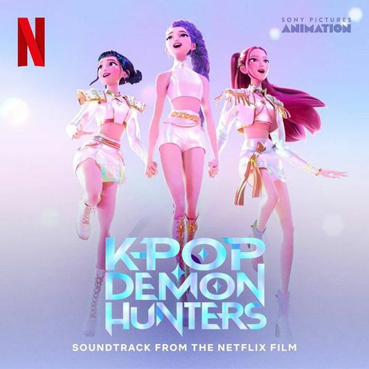 K-Pop Demon Hunters Soundtrack - Blue Mist Vinyl LP vinyl record cover