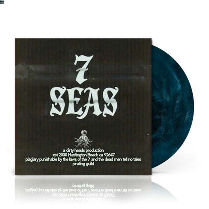 7 Seas - Palisade Blue Marbled Vinyl LP vinyl record cover