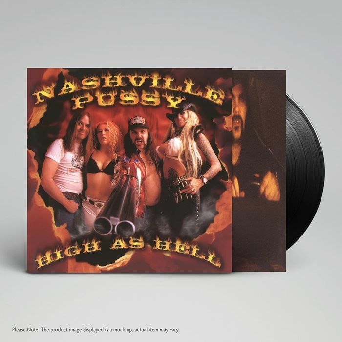 High As Hell - Vinyl LP vinyl record cover