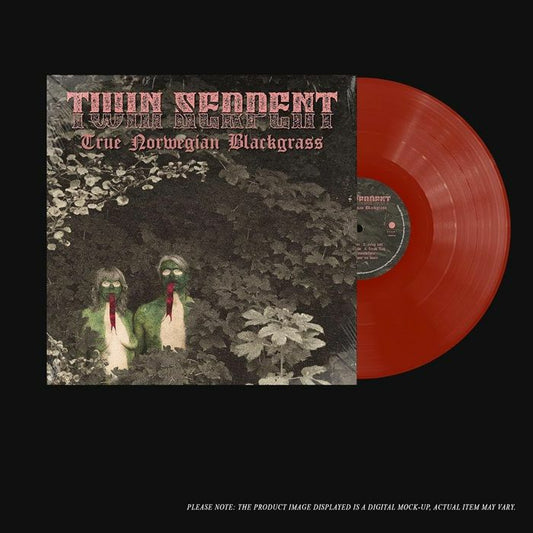 True Norwegian Blackgrass - Limited Edition Red Vinyl LP vinyl record cover