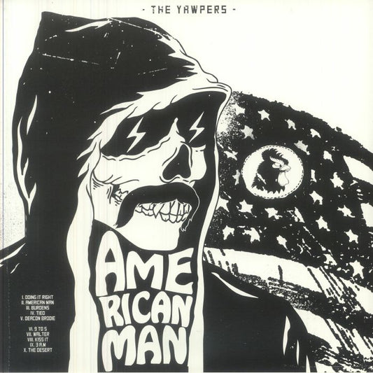 American Man - Red Vinyl LP vinyl record cover