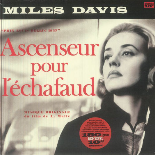 Ascenseur Pour L'Echafaud - Red 10 Inch Vinyl vinyl record cover