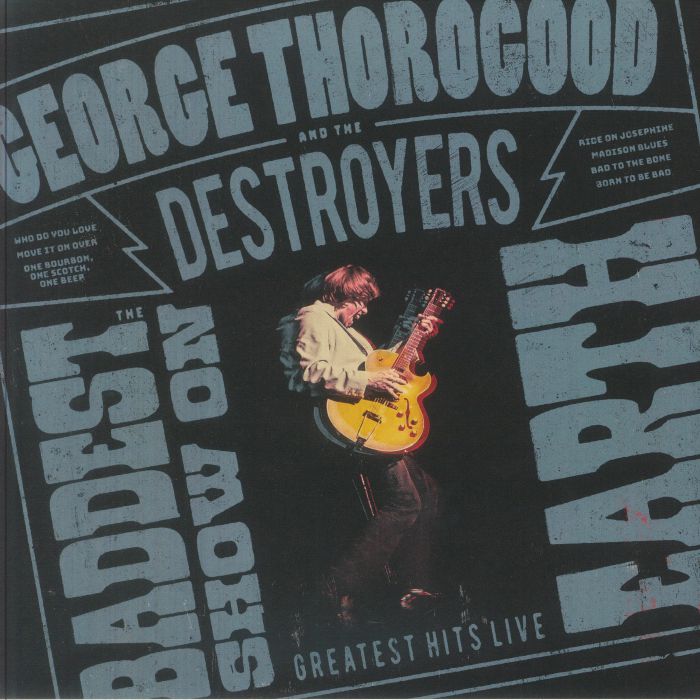 The Baddest Show On Earth - Vinyl LP vinyl record cover