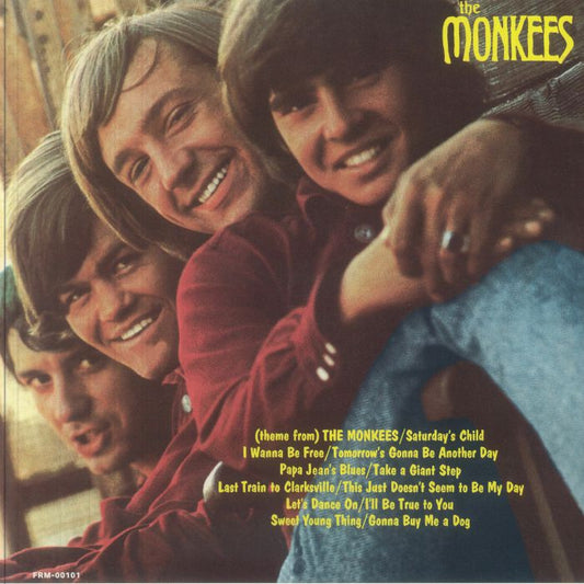 The Monkees - Splattered Coloured Vinyl LP vinyl record cover