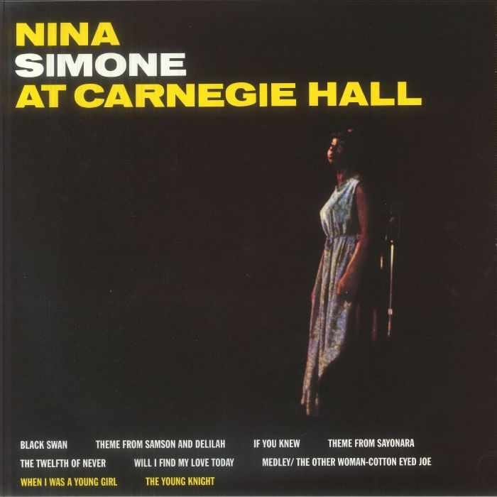 At Carnegie Hall - Vinyl LP vinyl record cover