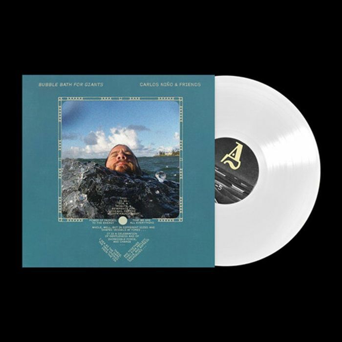 Bubble Baths For Giants - Limited Edition White Vinyl LP vinyl record cover