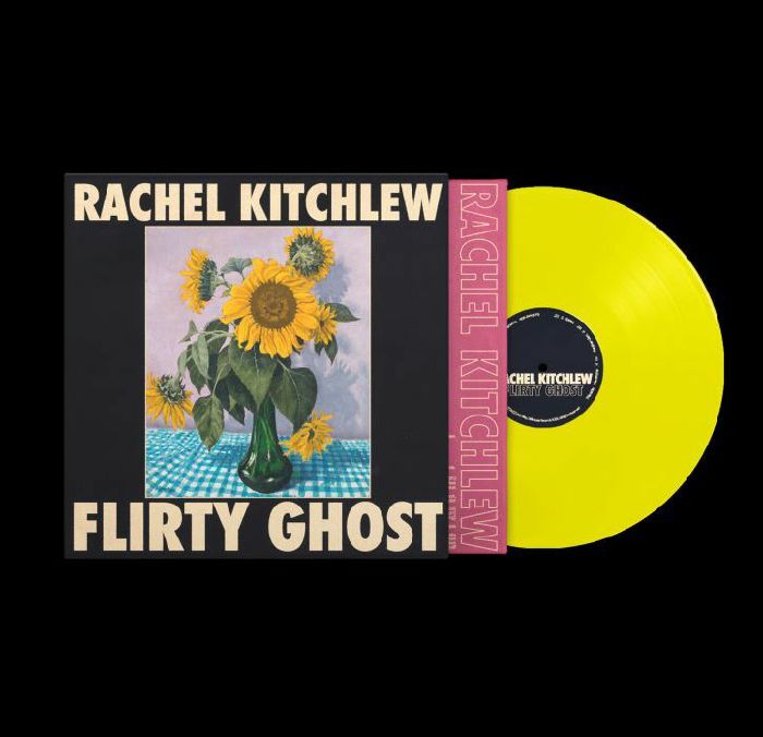 Flirty Ghost - Clear Yellow Vinyl LP vinyl record cover