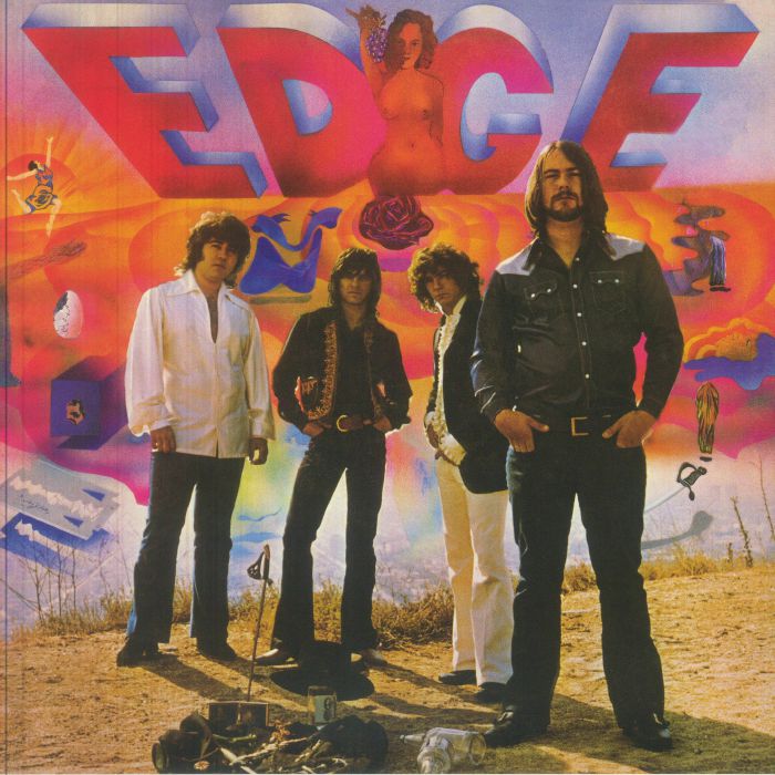 Edge - Limited Edition Orange Vinyl LP vinyl record cover