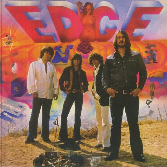 Edge - Limited Edition Orange Vinyl LP vinyl record cover