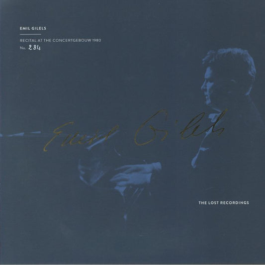 Live at the Concertgebouw 1980 - Limited Edition Remastered Vinyl LP vinyl record cover