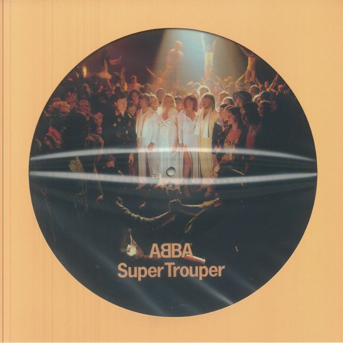 Super Trouper - Limited Edition Picture Disc Vinyl LP vinyl record cover