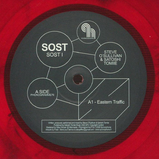 SOST 1 - Red Marbled Vinyl EP vinyl record cover