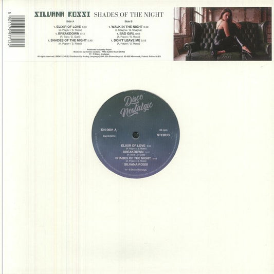 Shades Of The Night EP - Vinyl EP vinyl record cover