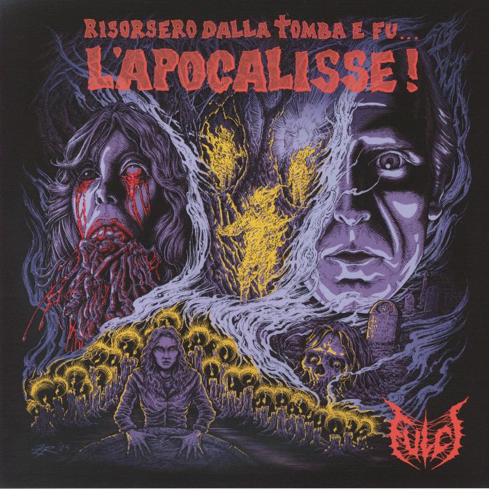 Risorsero Dalla Tomba E Fu L'Apocalisse! - Orange Vinyl Single vinyl record cover