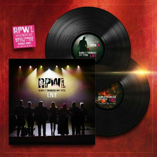 World Through My Eyes: Live - 2xLP vinyl record cover