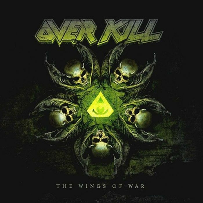 The Wings Of War - Limited Edition Black & Green Splatter Vinyl 2xLP vinyl record cover
