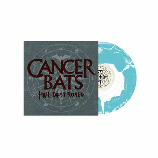 Hail Destroyer - Limited Edition Blue & White Vinyl LP vinyl record cover