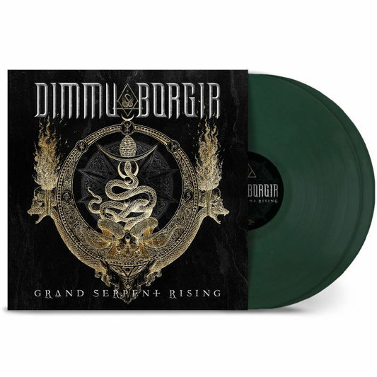 Grand Serpent Rising - Limited Edition Dark Green 2xLP vinyl record cover