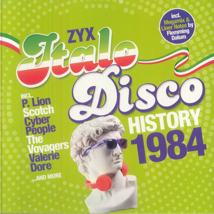 ZYX Italo Disco History: 1984 - 2xLP vinyl record cover
