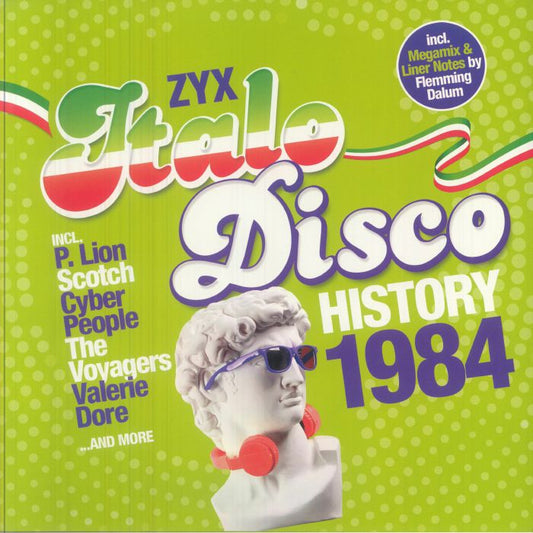 ZYX Italo Disco History: 1984 - 2xLP vinyl record cover