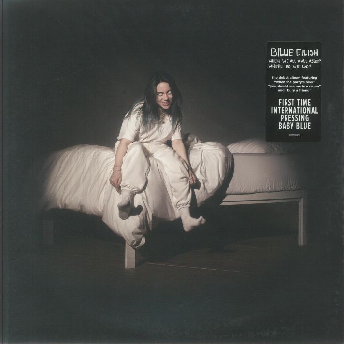 When We All Fall Asleep, Where Do We Go? - Baby Blue Vinyl LP vinyl record cover