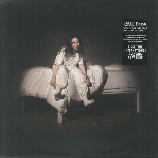 When We All Fall Asleep, Where Do We Go? - Baby Blue Vinyl LP vinyl record cover