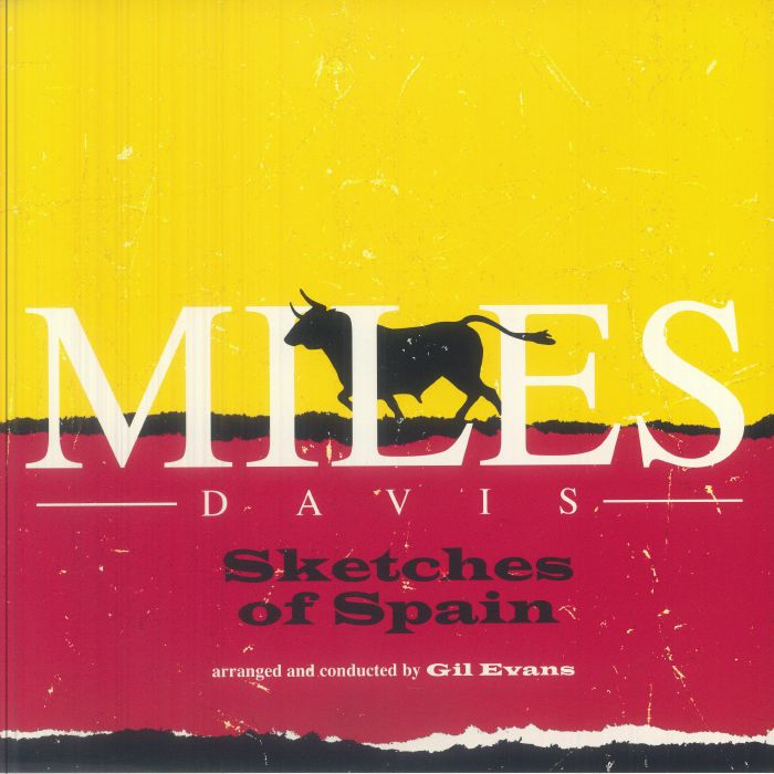 Sketches Of Spain - Yellow & Orange Splattered Vinyl LP vinyl record cover