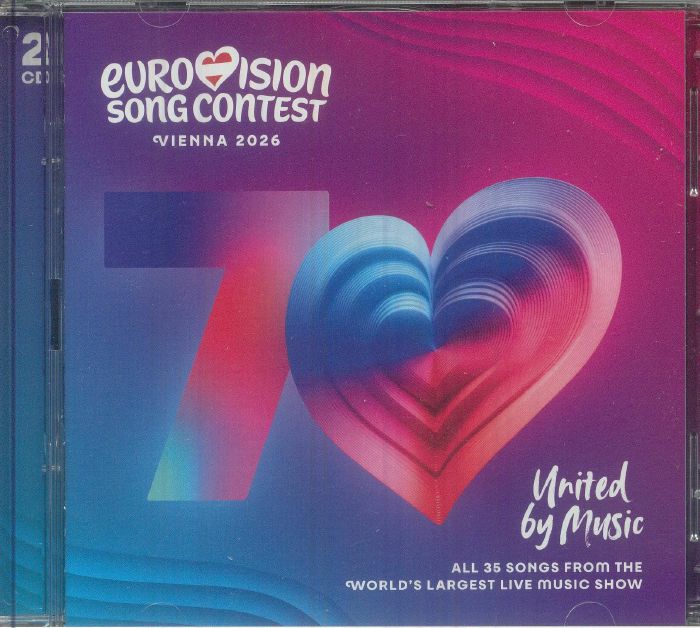Eurovision Song Contest Vienna 2026 - 2CD CD cover