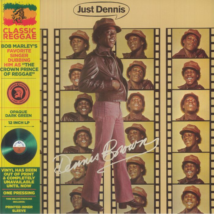 Just Dennis - Green Vinyl LP vinyl record cover