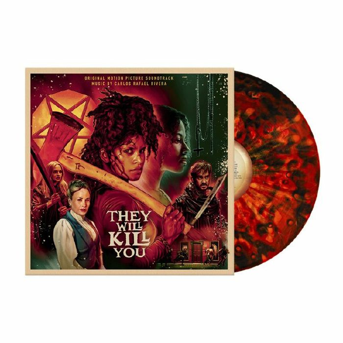 They Will Kill You - Red & Black Vinyl LP vinyl record cover