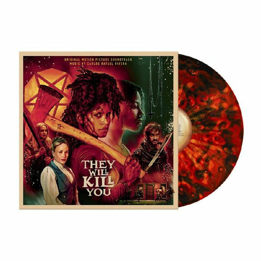 They Will Kill You - Red & Black Vinyl LP vinyl record cover