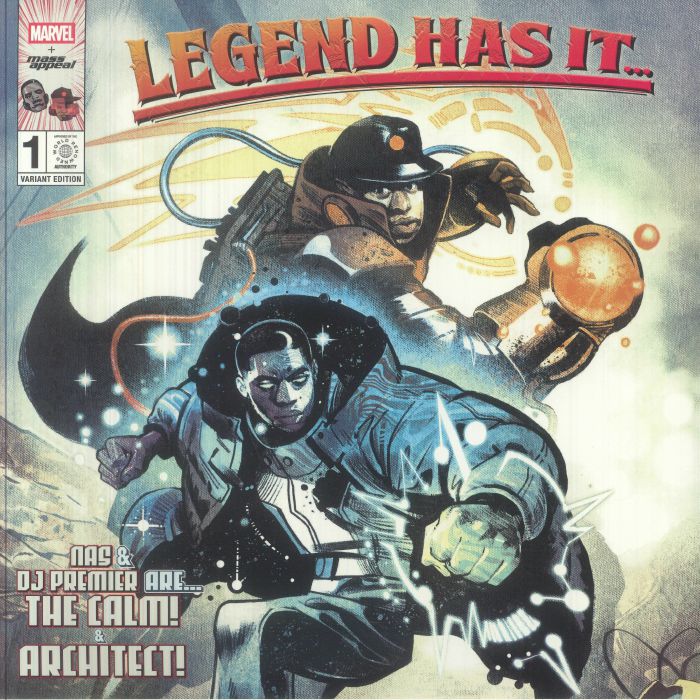 Light Years (Marvel Comic Edition) - White & Blue Marbled 2xLP vinyl record cover