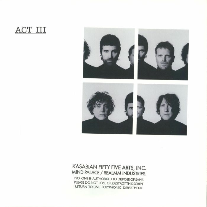 Act III - Vinyl LP vinyl record cover