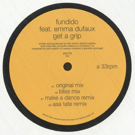 Get A Grip - Vinyl Single vinyl record cover