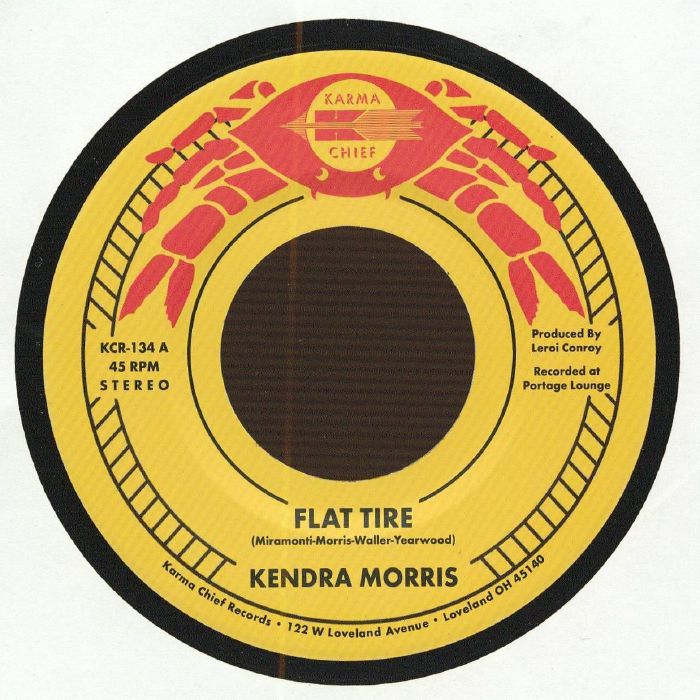 Flat Tire - Vinyl Single vinyl record cover