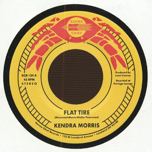 Flat Tire - Vinyl Single vinyl record cover