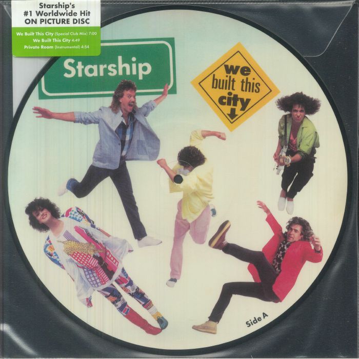 We Built This City - Picture Disc Vinyl Single vinyl record cover